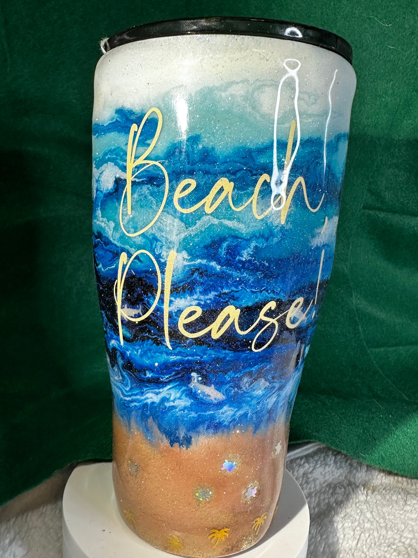 32oz Modern Tumbler - Beach Please